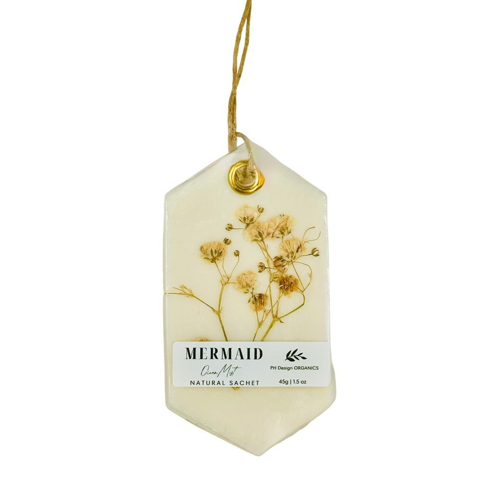 PH Design Organics Mermaid Ocean Mist Natural‎ Sachet Pressed Flower Decor